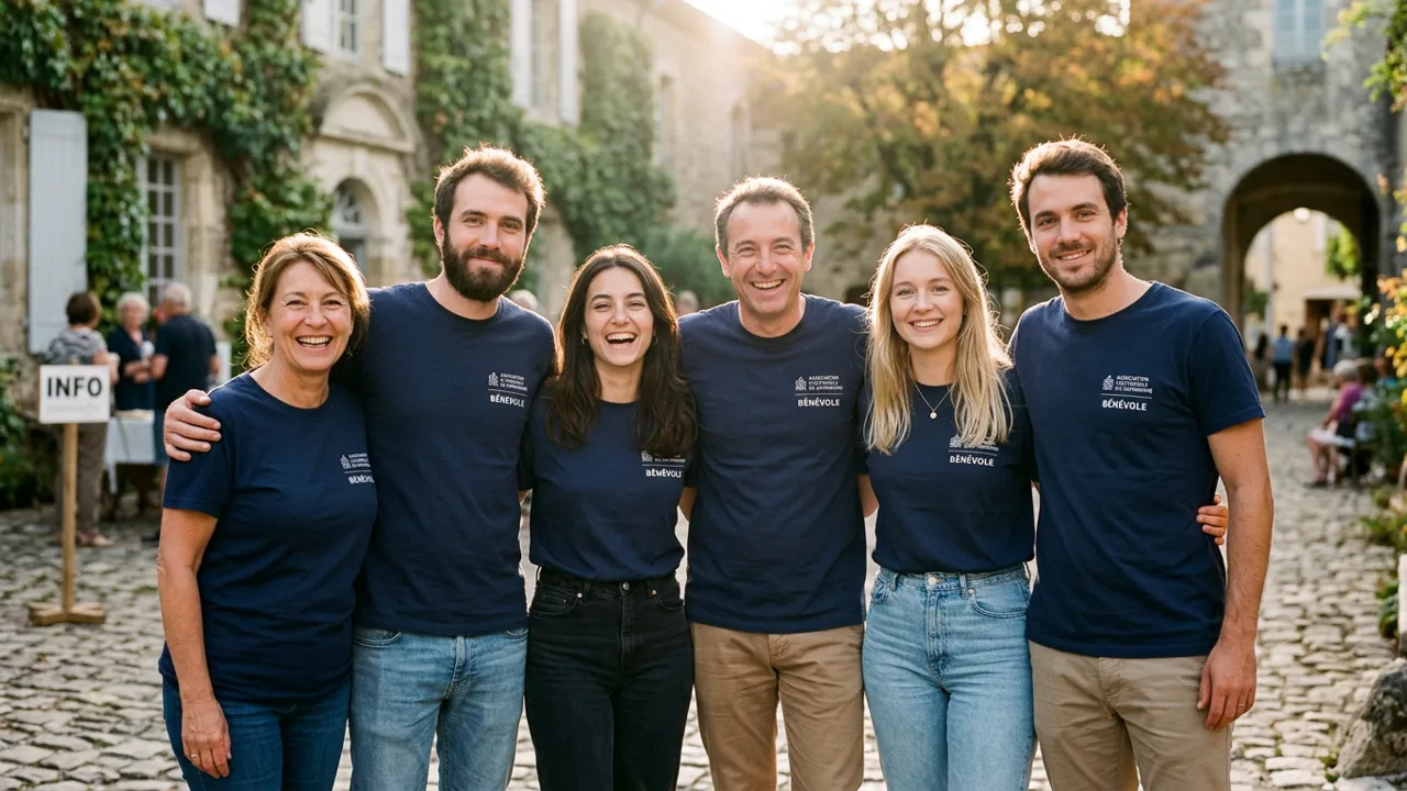 Membres bénévoles de l'équipe ART DU RYTHME